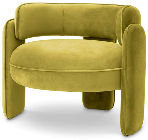 Casa Padrino Luxus Samt Sessel Vintage Gr�n 80 x 71 x H. 68,5 cm - Wohnzimmer Sessel - Hotel Sessel - Wohnzimmer M�bel - Luxus M�bel - Wohnzimmer Einrichtung - Luxus Einrichtung - M�bel Luxus