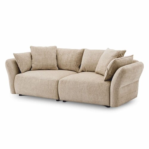 Casa Padrino Luxus Sofa Creme 234 cm - Wohnzimmer & Hotel M�bel