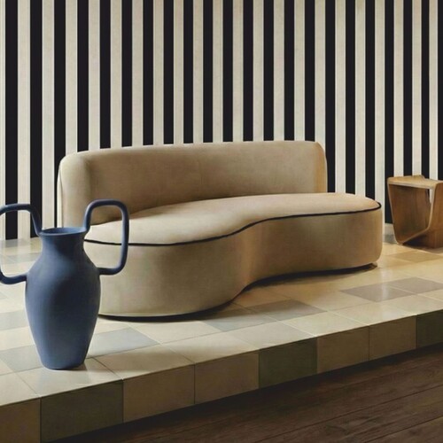 Casa Padrino Luxus Samt Sofa Beige 220 cm - Hotel M�bel - Wohnzimmer M�bel - B�ro M�bel - Luxus M�bel