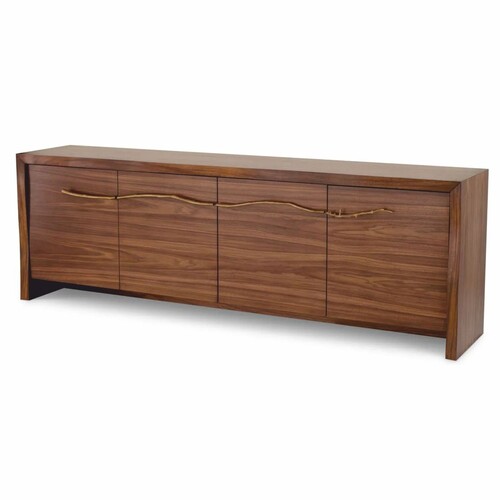 Casa Padrino Luxus Sideboard Braun / Bronze 240 cm - Wohnzimmer & Hotel M�bel