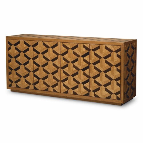 Casa Padrino Luxus Sideboard mit 4 T�ren Braun 180 cm - Luxus Hotel M�bel