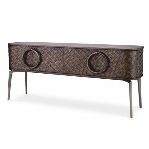 Casa Padrino Luxus Sideboard Braun / Bronze 180 cm - Wohnzimmer & Hotel M�bel