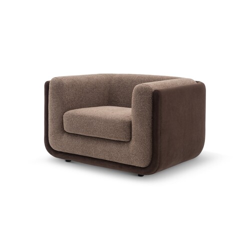 Casa Padrino Luxus Sofa 111.5 x 89 x H. 70 cm - Sofa mit Stoffbezug - Moderne Wohnzimmer M�bel - Luxus Qualit�t