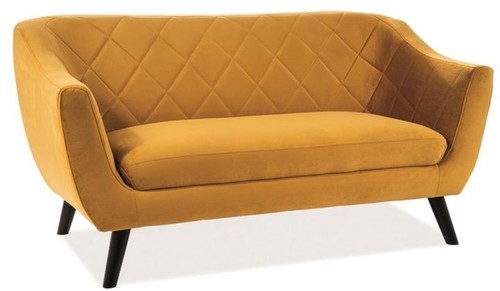 Casa Padrino Luxus Wohnzimmer Sofa 160 x 85 x H. 83 cm - Couch mit edlem Samtstoff - Wohnzimmerm�bel 