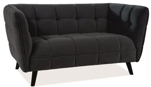 Casa Padrino Luxus Wohnzimmer Sofa mit edlem Samtstoff 145 x 85 x H. 78 cm - Luxus M�bel 