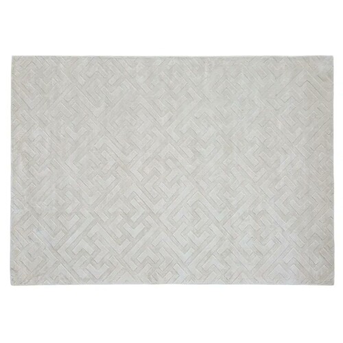 Casa Padrino Luxus Teppich Creme 280 x 360 cm - griechisches M�andermuster