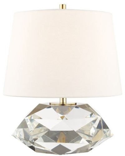 Casa Padrino Luxus Tischleuchte Antik Messing / Wei�  34 x H. 41 cm - Elegante Tischlampe mit rundem Leinen Lampenschirm - Luxus Qualt�t