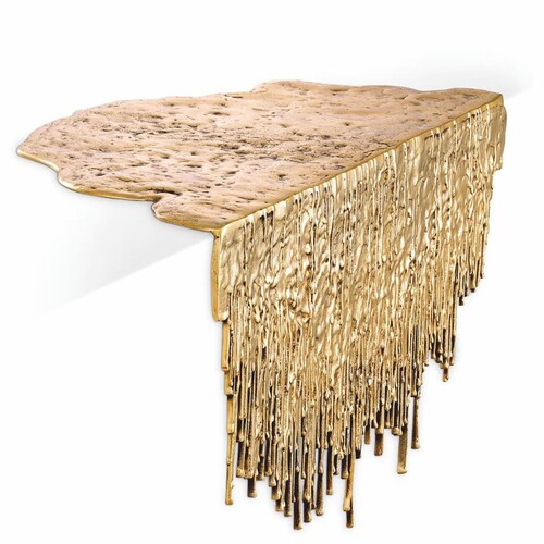 Casa Padrino Luxus Tischdeko Objekt Gold 45 cm - Luxus Designer Dekoration