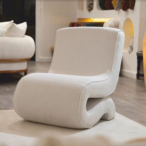 Casa Padrino Luxus Wohnzimmer & Hotel Sessel Wei� H. 82 cm - Luxus M�bel