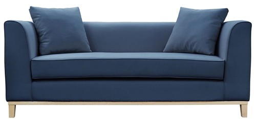 Casa Padrino Luxus Sofa mit Kissen 202 x 84 x H. 84 cm - Verschiedene Farben - Hotel M�bel