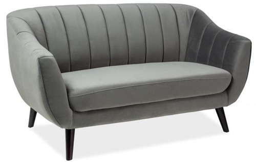 Casa Padrino Luxus Samt Sofa 153 x 85 x H. 83 cm - Verschiedene Farben - Wohnzimmer Sofa - Couch mit edlem Samtsoff - Wohnzimmerm�bel 