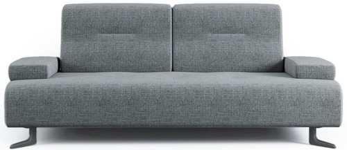 Casa Padrino Luxus Sofa mit verstellbaren R�ckenlehnen Grau - Verschiedene Gr��en - Modernes Wohnzimmer Sofa - Luxus M�bel