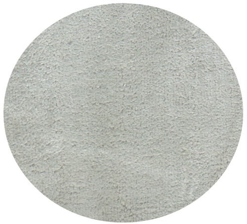 Casa Padrino Luxus Wohnzimmer Teppich Silber-Beige  280 cm - Runder Viskose Teppich - Luxus Qualit�t - Wohnzimmer Deko Accessoires