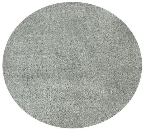 Casa Padrino Luxus Wohnzimmer Teppich Hellgr�n  280 cm - Runder Viskose Teppich - Luxus Qualit�t - Wohnzimmer Deko Accessoires