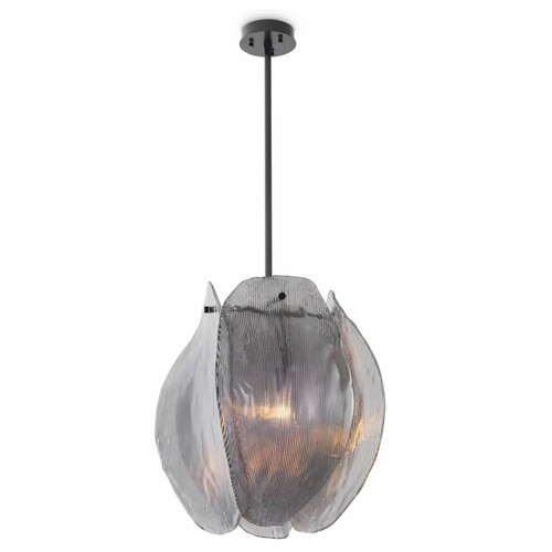 Casa Padrino Luxus Kronleuchter Grau / Bronze  40 x H. 58 cm - Luxus M�bel