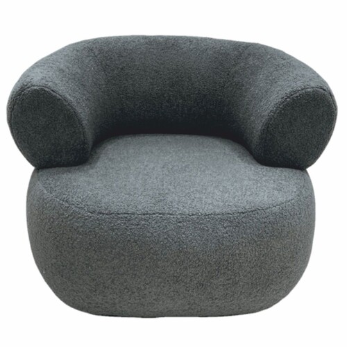 Casa Padrino Luxus Wohnzimmer & Hotel Sessel Grau H. 74 cm - Luxus M�bel