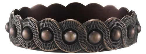 Casa Padrino Luxus Messing Aschenbecher Bronze  20,5 x H. 4,5 cm - Luxus Kollektion