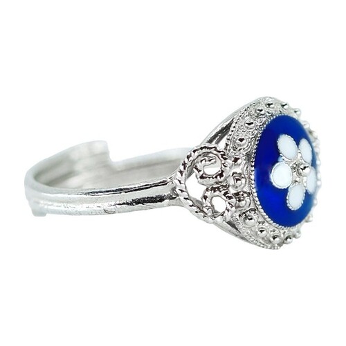 Casa Padrino Ring Caramujo aus Sterlingsilber