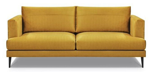 Casa Padrino Luxus Samt Sofa 184 x 90 x H. 76 cm - Verschiedene Farben - Modernes Wohnzimmer Sofa - Moderne Wohnzimmer M�bel