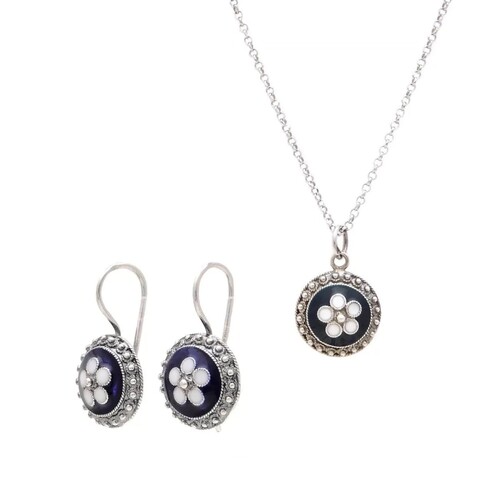 Casa Padrino Set Caramujo aus Sterlingsilber