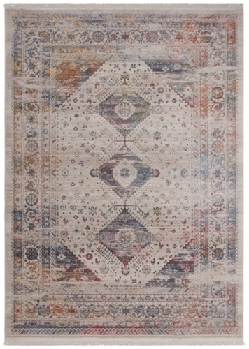 Casa Padrino Vintage Wohnzimmer Teppich Mehrfarbig - Verschiedene Gr��en - Rechteckiger Teppich - Deko Accessoires