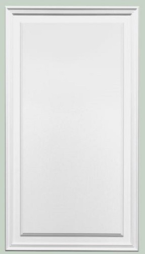 Casa Padrino Wandpaneel Wei� 55 x 1,7 x H. 90,5 cm - Rechteckiges Paneel - Deko Accessoires