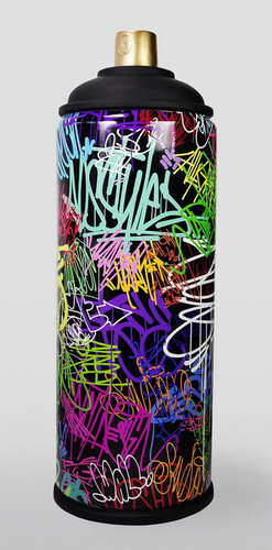 Casa Padrino XXL Deko Spr�hdose Mehrfarbig H. 150 cm