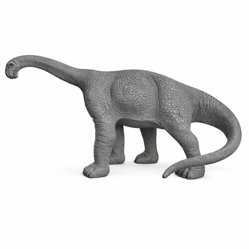 Casa Padrino Deko Skulptur Dinosaurier Brachiosaurus Grau 120 cm - Garten Figur