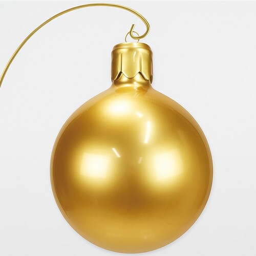 Casa Padrino XXL Deko Weihnachtsbaumkugel Gold H. 90 cm - Weihnachts Deko