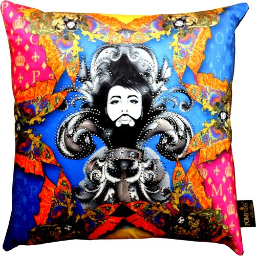 Harald Gl��ckler Designer Deko Kissen Pomp��s by Casa Padrino - Art Collection - Dekokissen