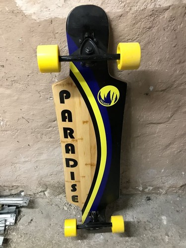 Paradise Longboard Bamboo Komplettboard - 1B Ware mit Lagerspuren