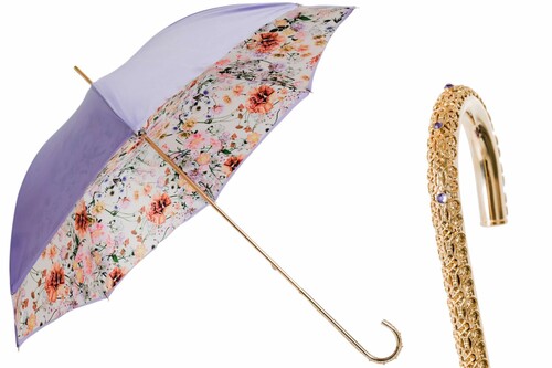 Regenschirm Damen Fiori di Campo - Handmade in Italy