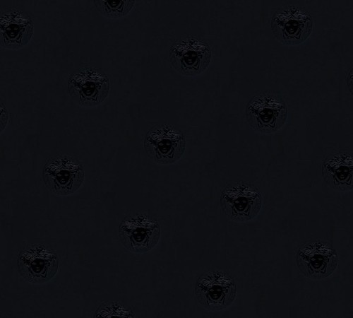 Versace Designer Barock Vliestapete Vanitas 348622 Schwarz - Design Tapete - Luxus Deko Accessoires