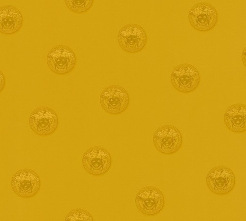 Versace Designer Barock Vliestapete Vanitas 348624 Gold / Kupfer - Design Tapete - Luxus Deko Accessoires