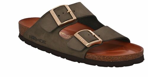 Rohde Alba Damen Sandale Sandalette Hausschuhe Pantolette Fashionsandale 