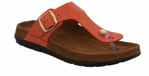 Rohde Rodigo-D Damen Pantolette Sandale Sandalette Zehentrenner Fashionsandale 