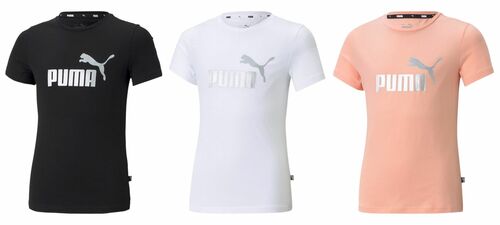 Girls direkt T-Shirt | PUMA Langarm Ess Freizeit G Essential Sportshirt Mädchen / / Tee T-Shirts T-Shirts Kurzarm bestellen
