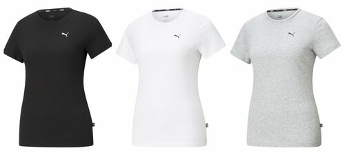 PUMA Damen ESS Small Logo Tee / T-Shirt Kurzarm 