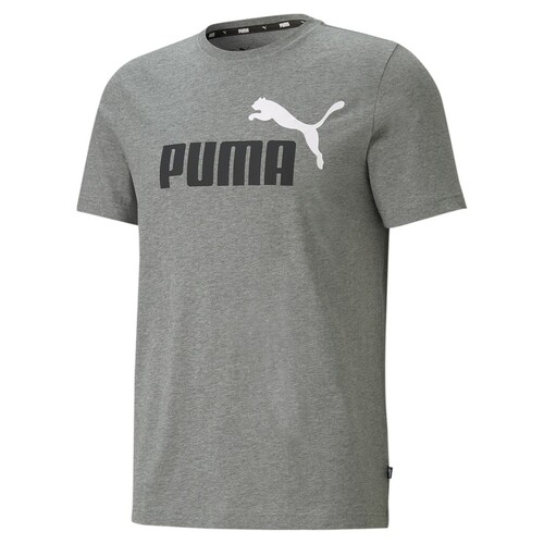PUMA Herren ESS+ 2 Col Logo Tee / T-Shirt Kurzarm Sportshirt Trainingsshirt 