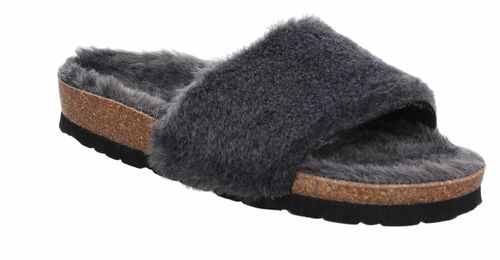 Rohde Alba 6060 Damen Hausschuhe Sandale Pantolette Kunstfell gef�ttert 