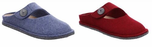 Rohde Lucca Damen Pantoffeln Pantolette Hausschuhe No Noice