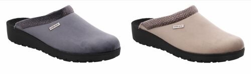 Rohde Roma Damen Pantoffeln Pantoletten Hausschuhe Cloqs Komfortschuhe