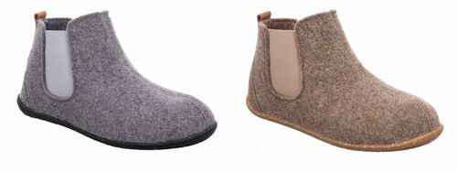 Rohde Tivoli-D Damen Httenschuhe Stiefelette Hausschuhe Softfilz recycelt 