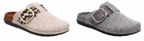 Rohde Rodigo Damen Pantolette Hausschuhe Pantoffel Cloqs Rodigo-D