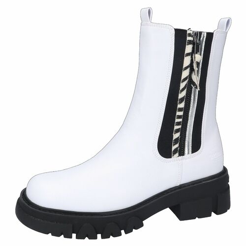 Dockers by Gerli Damen Stiefel Combat Boots Chelseaboots Rei�verschluss 