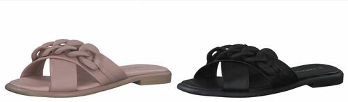 Marco Tozzi Damen Sandalette Pantolette Slipper Sandale Fashionsandale Rotty