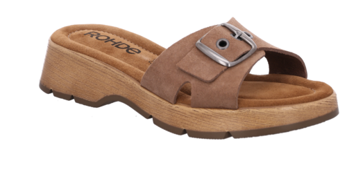 Rohde Licata Damen Clogs Sandale Pantolette Sandalette Sommersandale Hausschuhe 