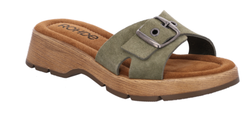 Rohde Licata Damen Clogs Sandale Pantolette Sandalette Sommersandale Hausschuhe 