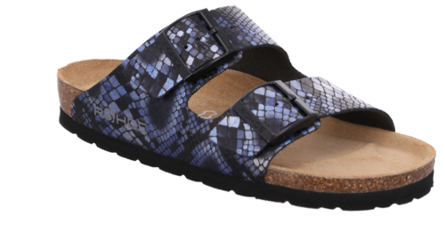 Rohde Alba Cobra Damen Hausschuhe Sandale Pantolette Sandalette Kork 