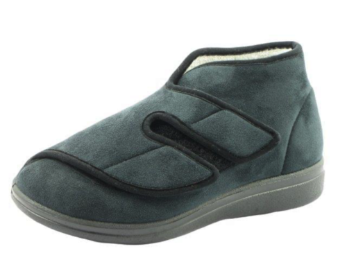 bequemschuhe unisex fischer velours 13948 schwarz